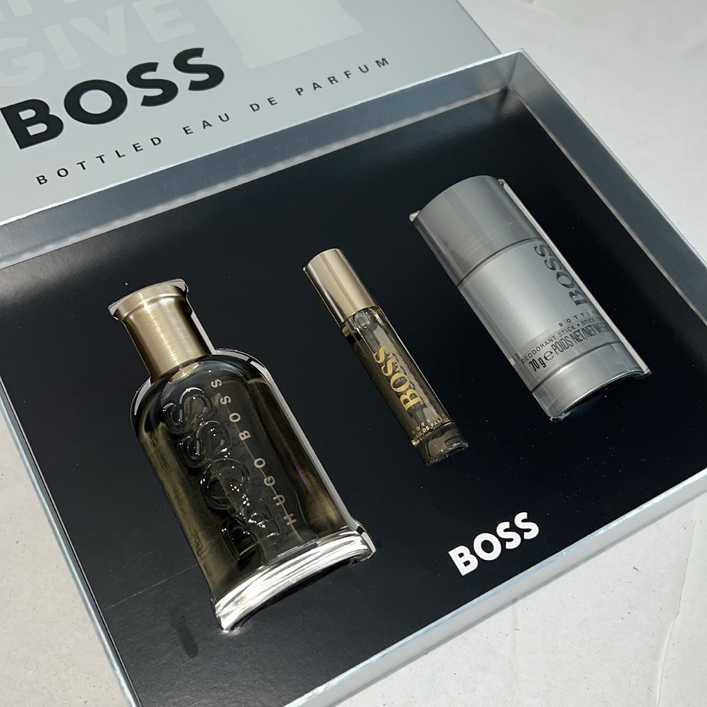 HUGO BOSS Men's 3-Pc. BOSS Bottled Eau de Parfum Gift Set
